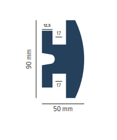 Taklist indirekt ljus KD305