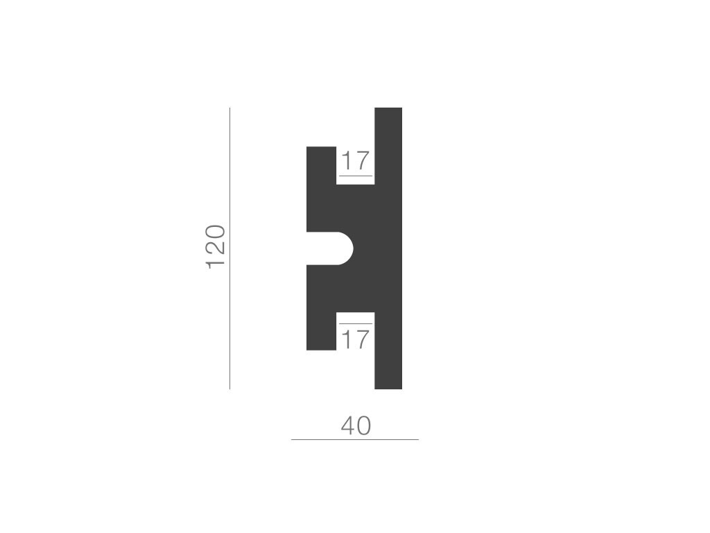 Taklist indirekt ljus KD302